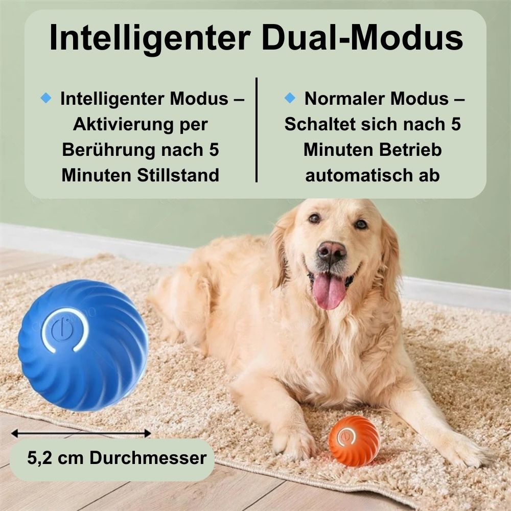 Interaktiver Hundeball mit Automatischer Hindernisvermeidung