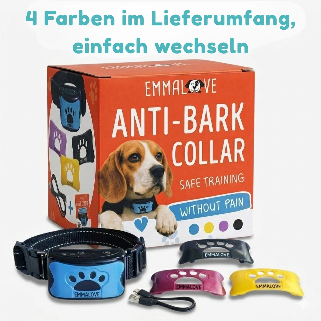 Anti-Bell Halsband Hund ohne Strom | Tierfreundlich Emmalove Anti-Bell Halsband Hund ohne Strom | Tierfreundlich Emmalove