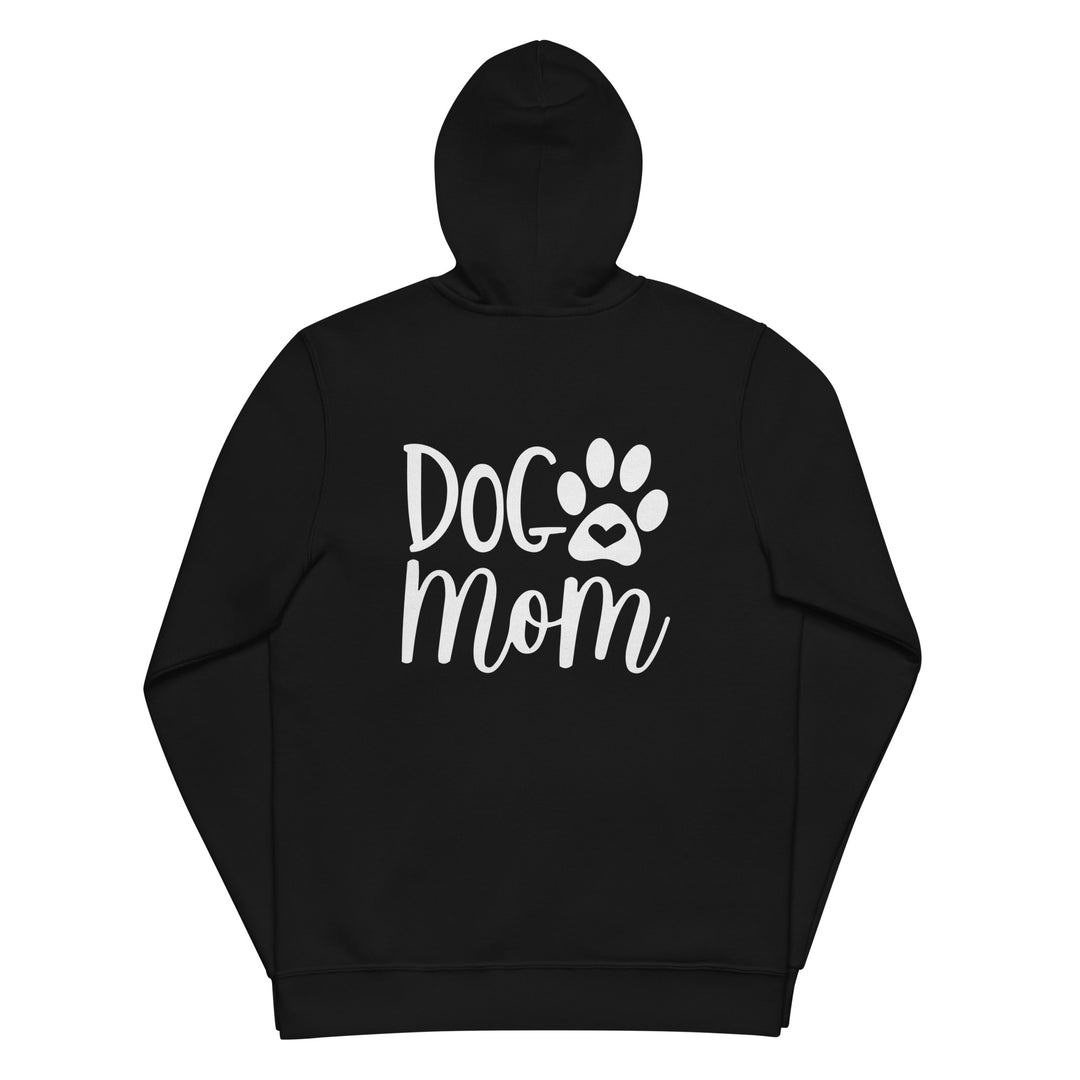 Emmalove - "Dog Mom"-hættetrøje med lynlås unisex 